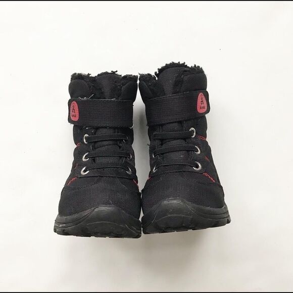 Kamik black snow boots EUC size 6 - Picture 4 of 8
